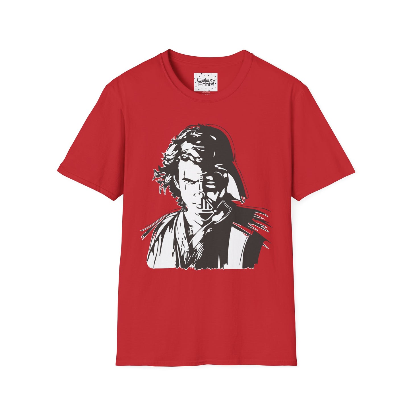Star Wars Unisex T-Shirt - 'Aiken and Darth Struggle' Graphic Tee