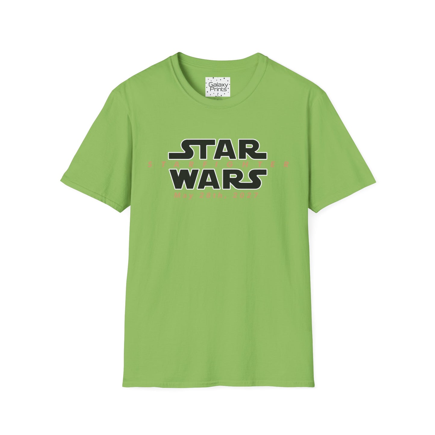 Inspired by Star Wars Starfighter Unisex T-Shirt - Movie Coming Out May 28th, 2027 (w/ movie release date)