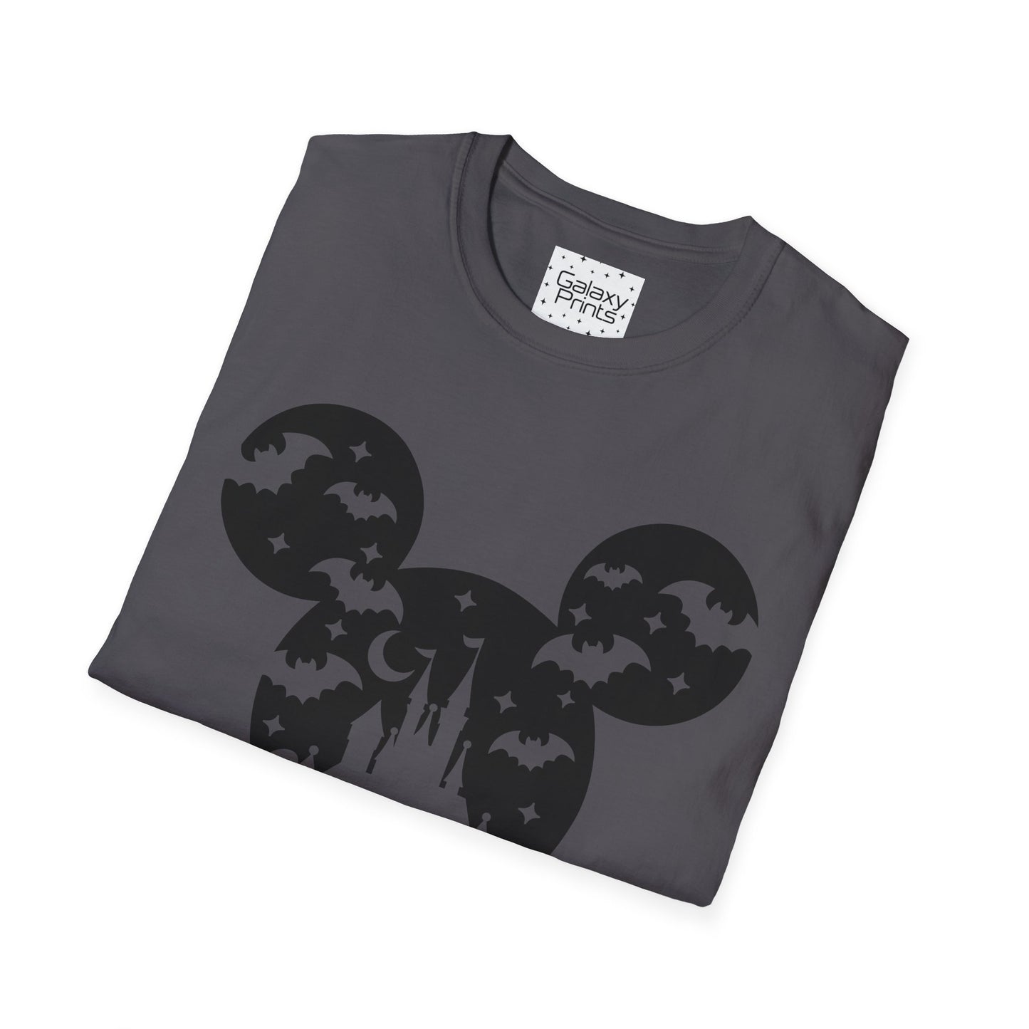 Unisex T-Shirt - DISNEY Inspired - 'Mickey Head with Castle for Halloween'