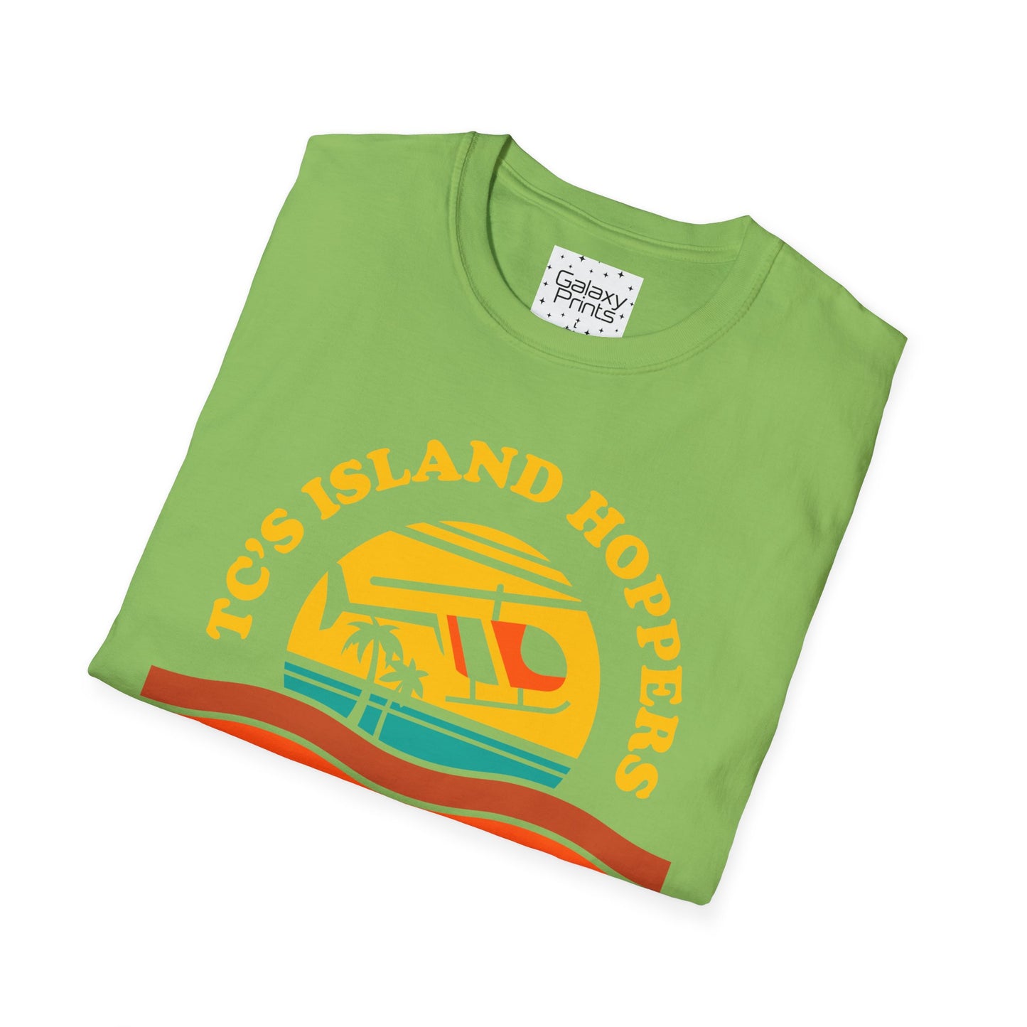 Unisex T-Shirt - POP Culture - 'From the HIT TV Show Magnum PI - TC's Helicopter Charterers & Rides'