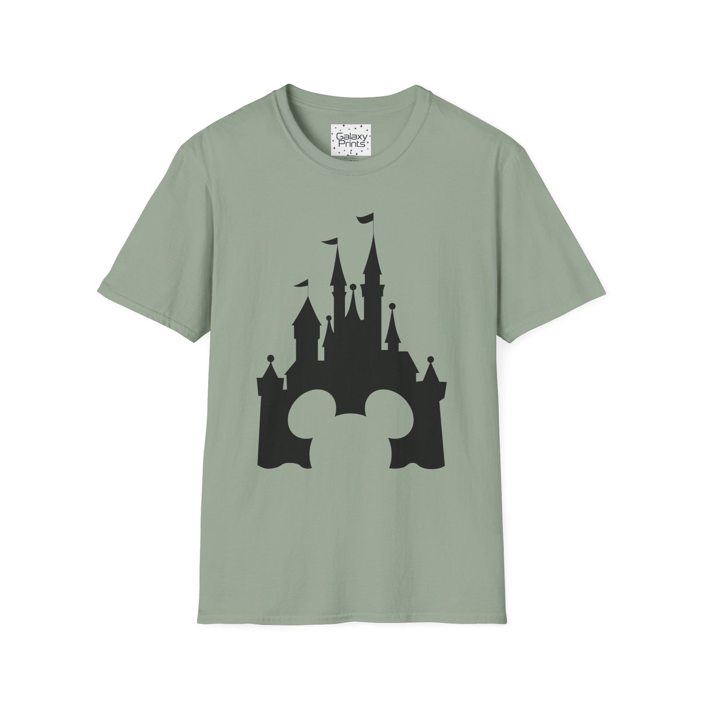 Unisex T-Shirt - DISNEY Inspired - 'Mickey Ears with Castle background'