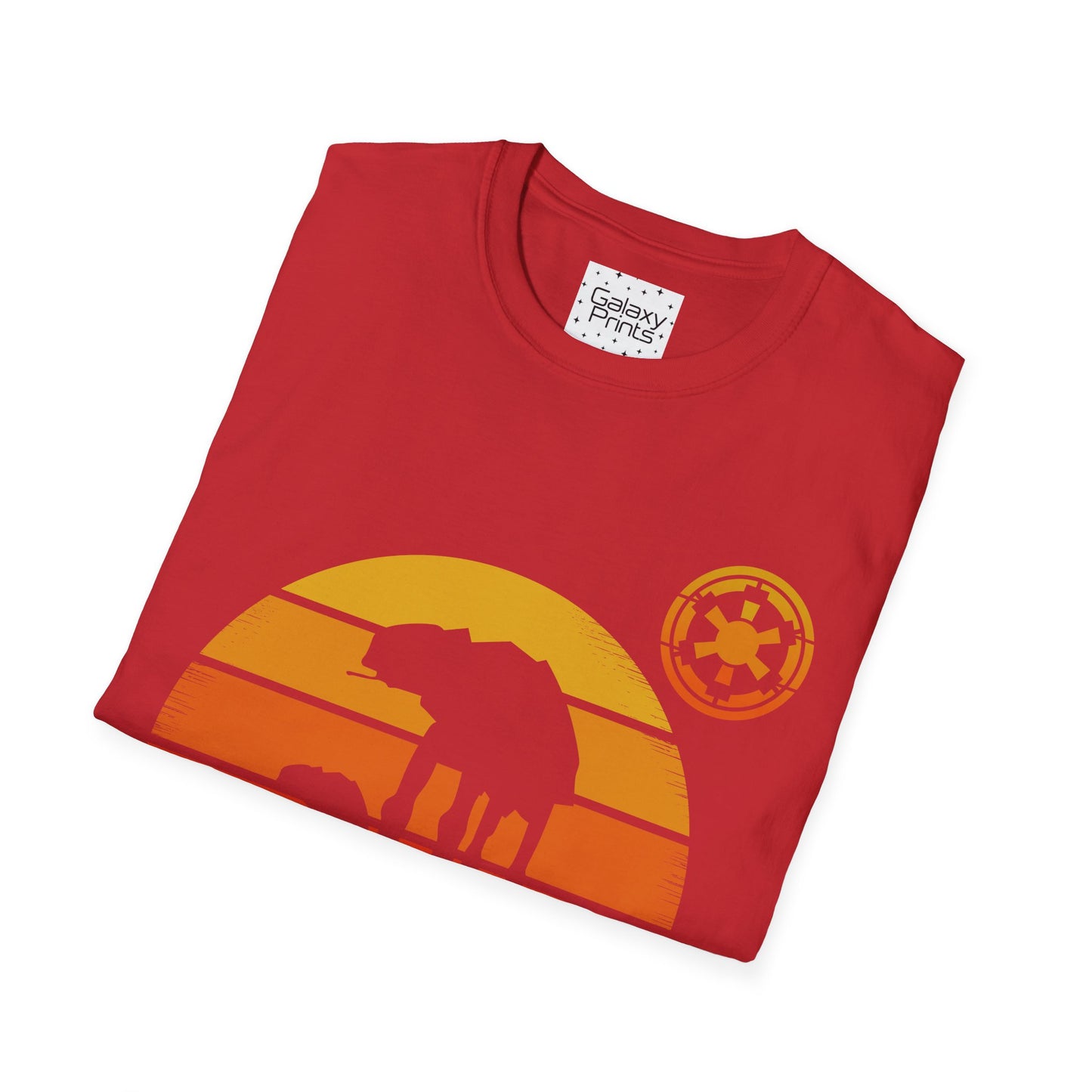 Star Wars Inspired Unisex T-Shirt - 'AT-AT Walker Sunset' Graphic Tee