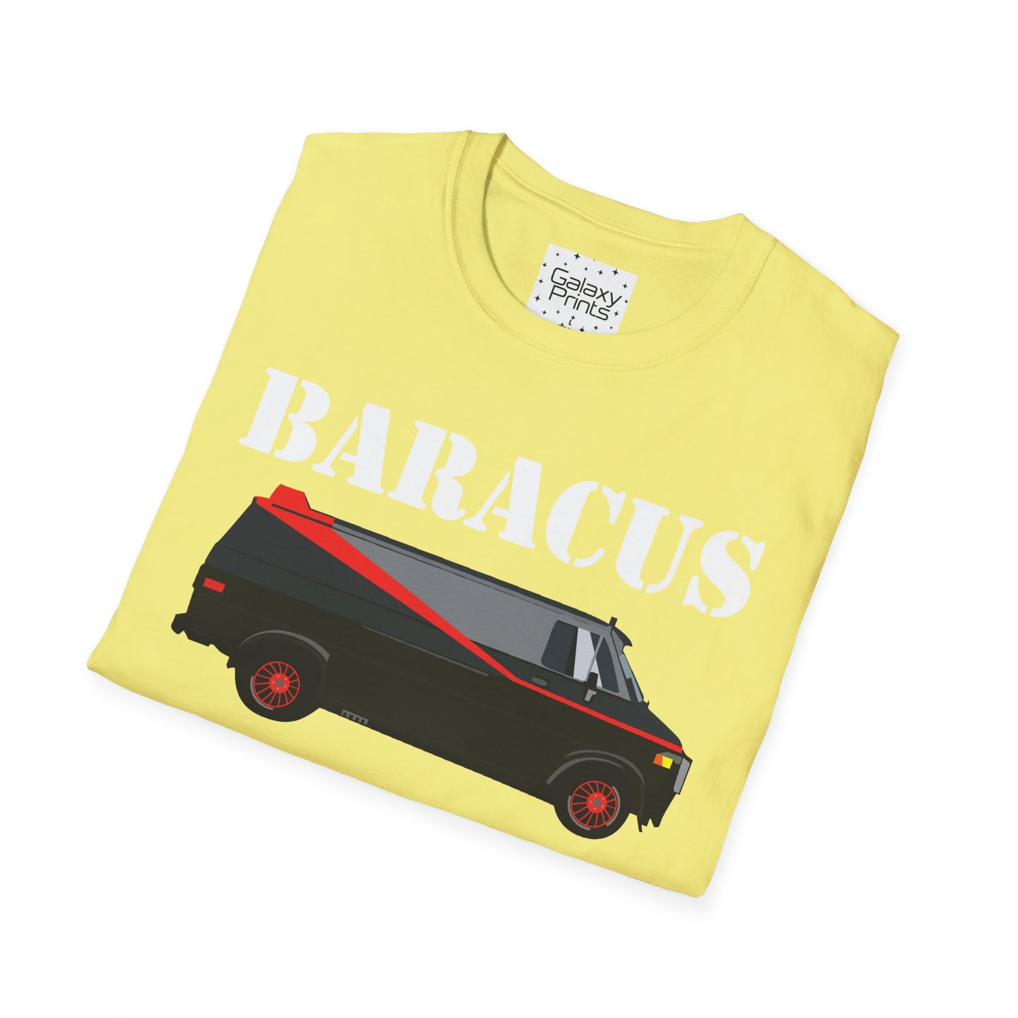 Unisex T-Shirt - POP Culture - 'A-TEAM & Baracus' Van Rentals'