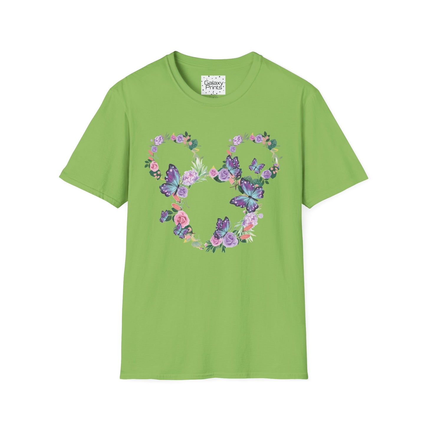 Unisex T-Shirt - DISNEY Inspired - 'Mickey Ears made of Flowers'