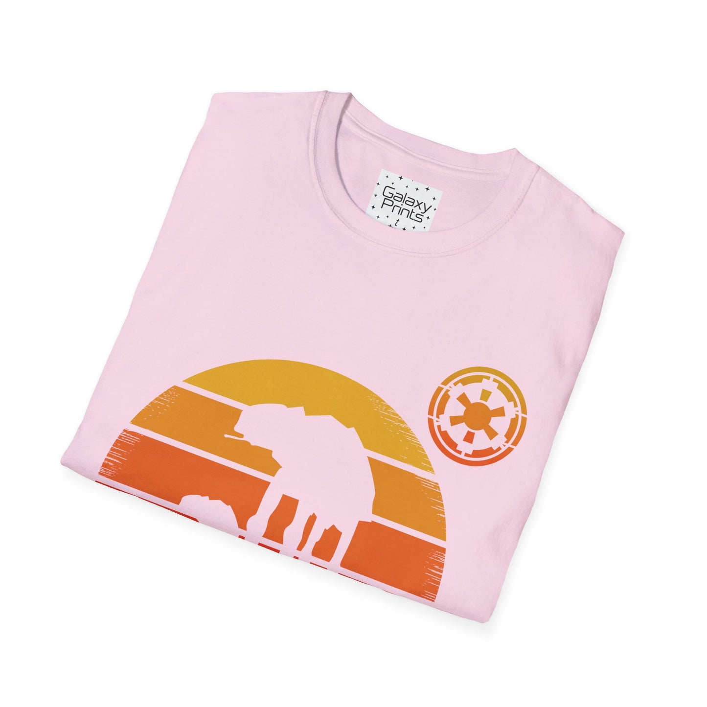 Star Wars Inspired Unisex T-Shirt - 'AT-AT Walker Sunset' Graphic Tee