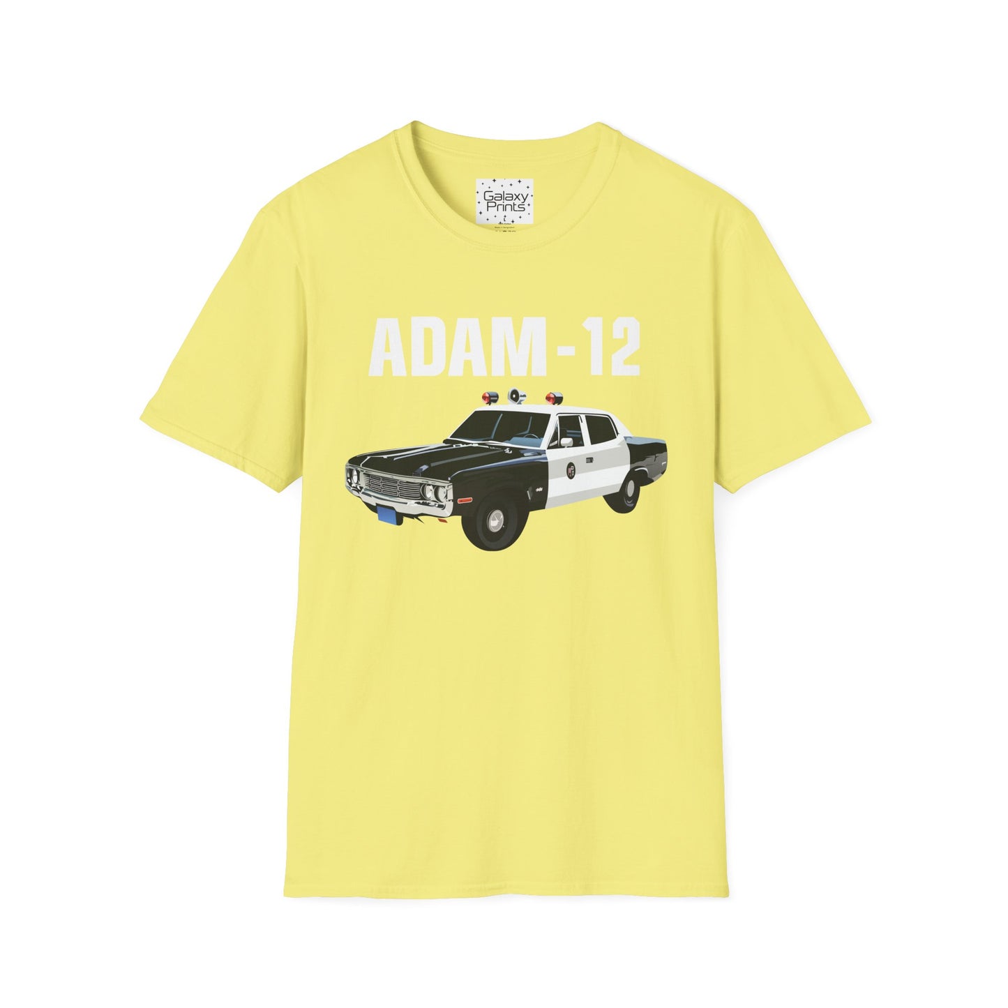POP Culture Unisex T-Shirt - 'ADAM-12 patrol car'