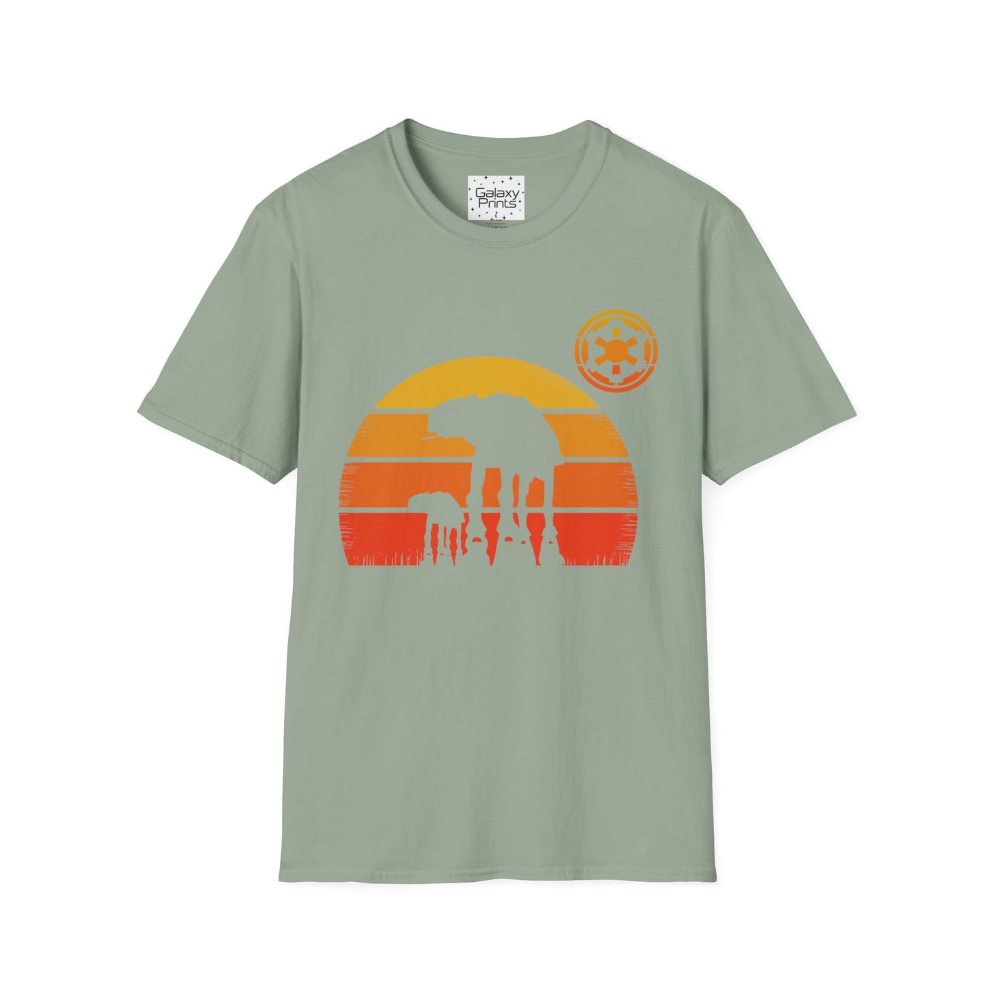 Star Wars Inspired Unisex T-Shirt - 'AT-AT Walker Sunset' Graphic Tee