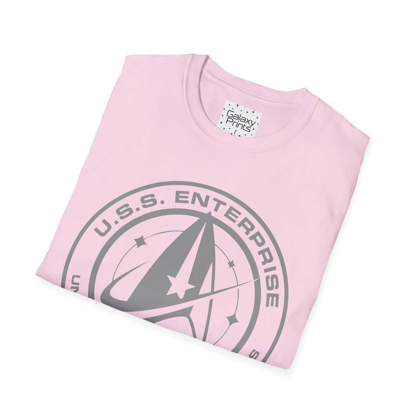 Unisex T-Shirt - POP Culture - 'From STAR TREK the TV & Movie HIT Franchises - U.S.S. Enterprise Flight Patch'