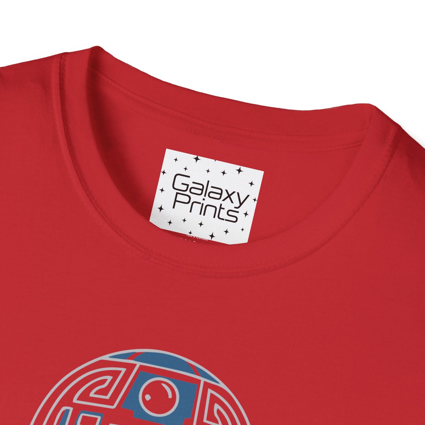 Star Wars Inspired Unisex T-Shirt - R2 D2 Digital Outline Framework Graphic Tee