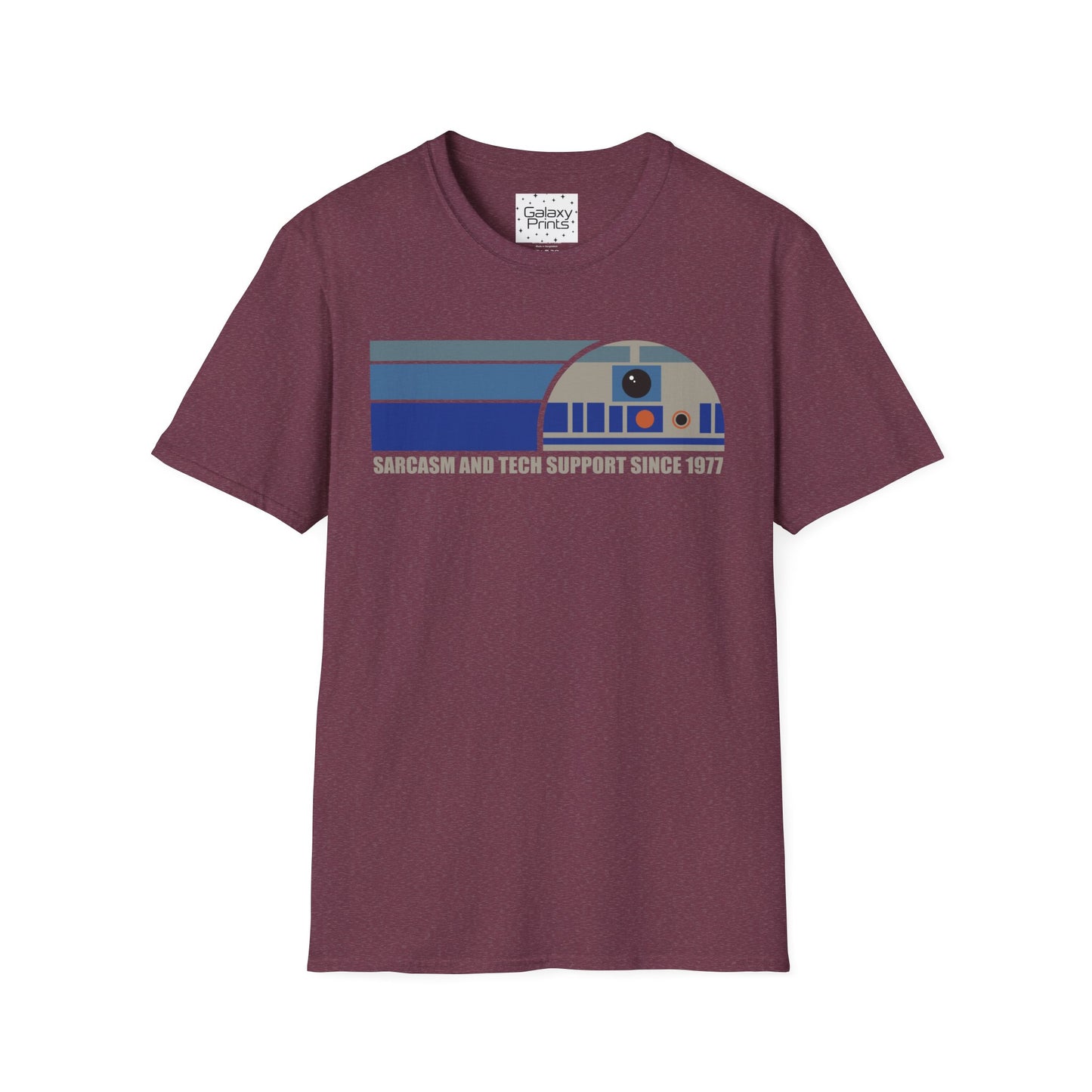Star Wars Inspired Unisex T-Shirt - 'Sarcasm and Tech Support Since 1977' Graphic Tee