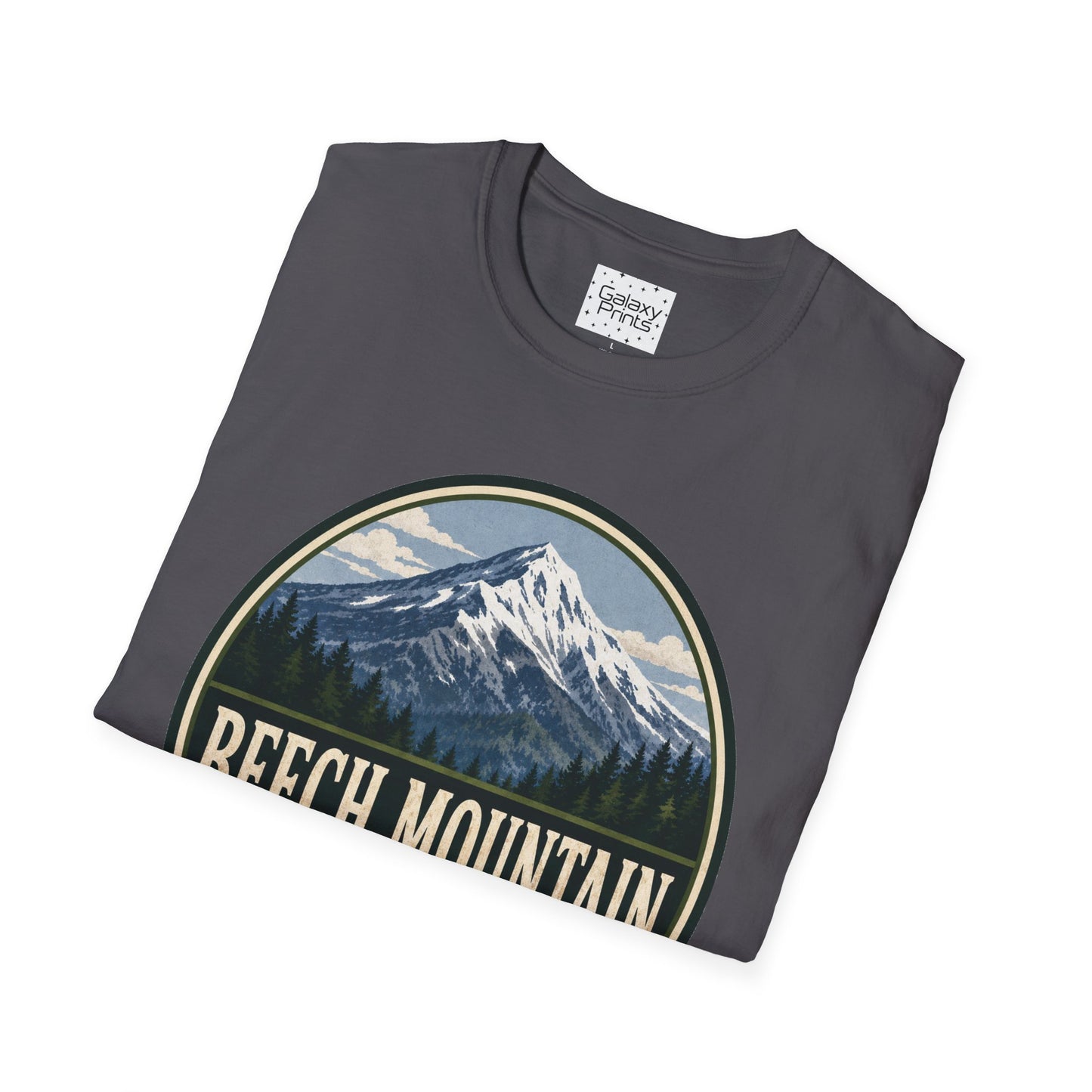 Mountain Graphic T-Shirt — “Beech Mountain, North Carolina” Vintage Outdoor Tee