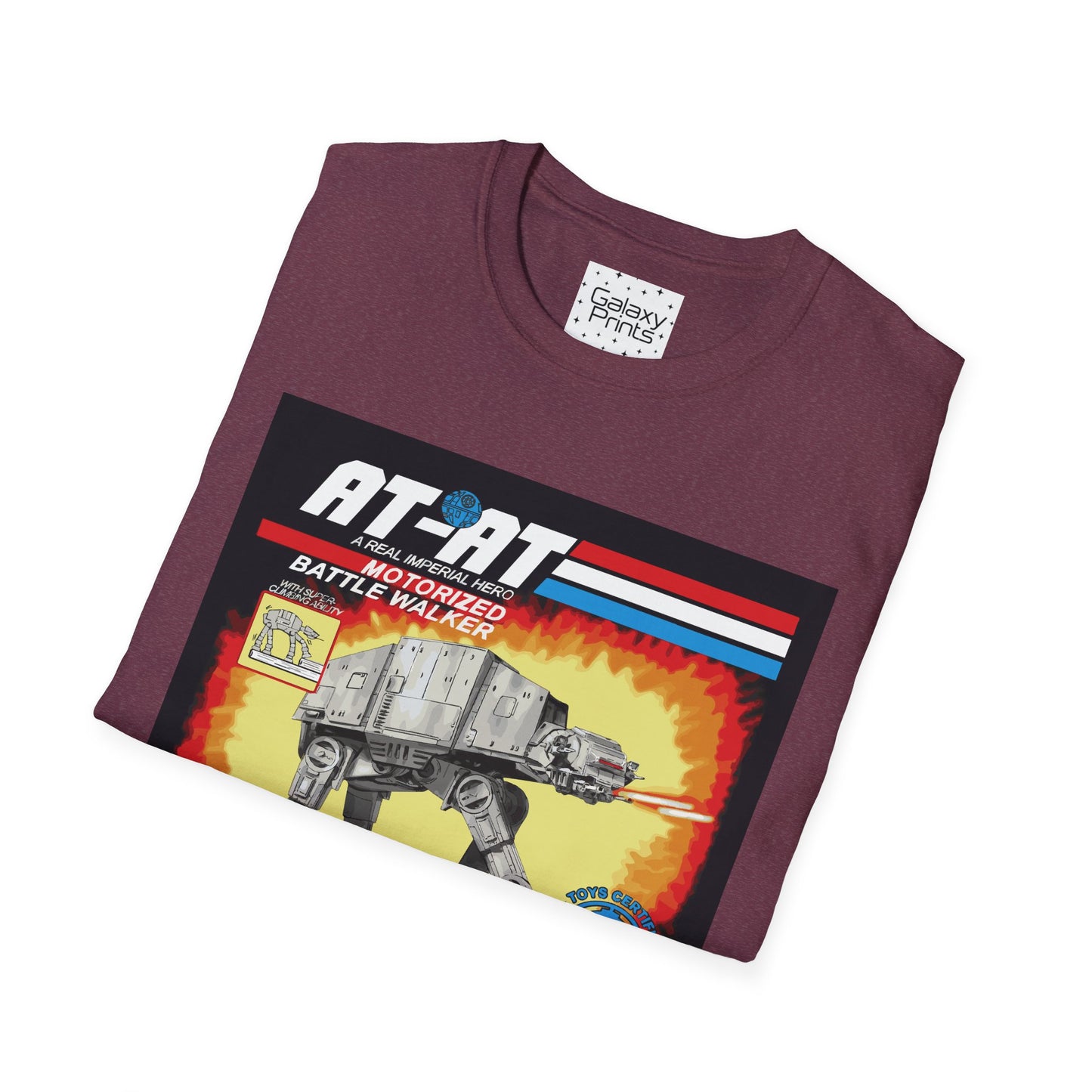Star Wars AT-AT Walker Toy Box Retro Graphic Unisex Softstyle T-Shirt