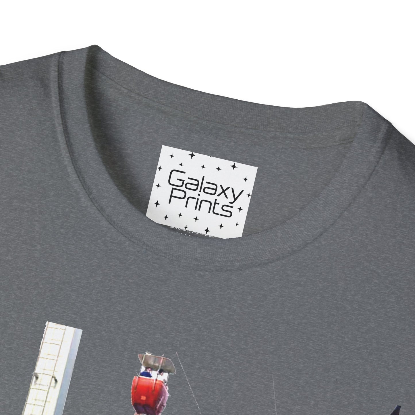 Unisex T-Shirt - DISNEY Inspired - '1970's WDW Florida Picture Graphic next to Small World & Pinocchio Grotto'