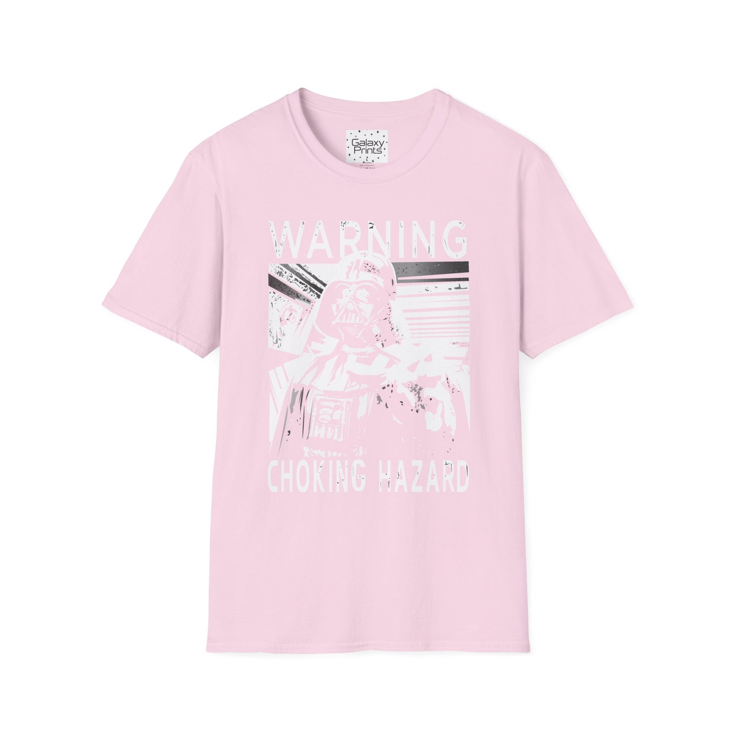 Star Wars Inspired Unisex T-Shirt - 'Choking Hazzard WARNING' Darth Vader Graphic Tee