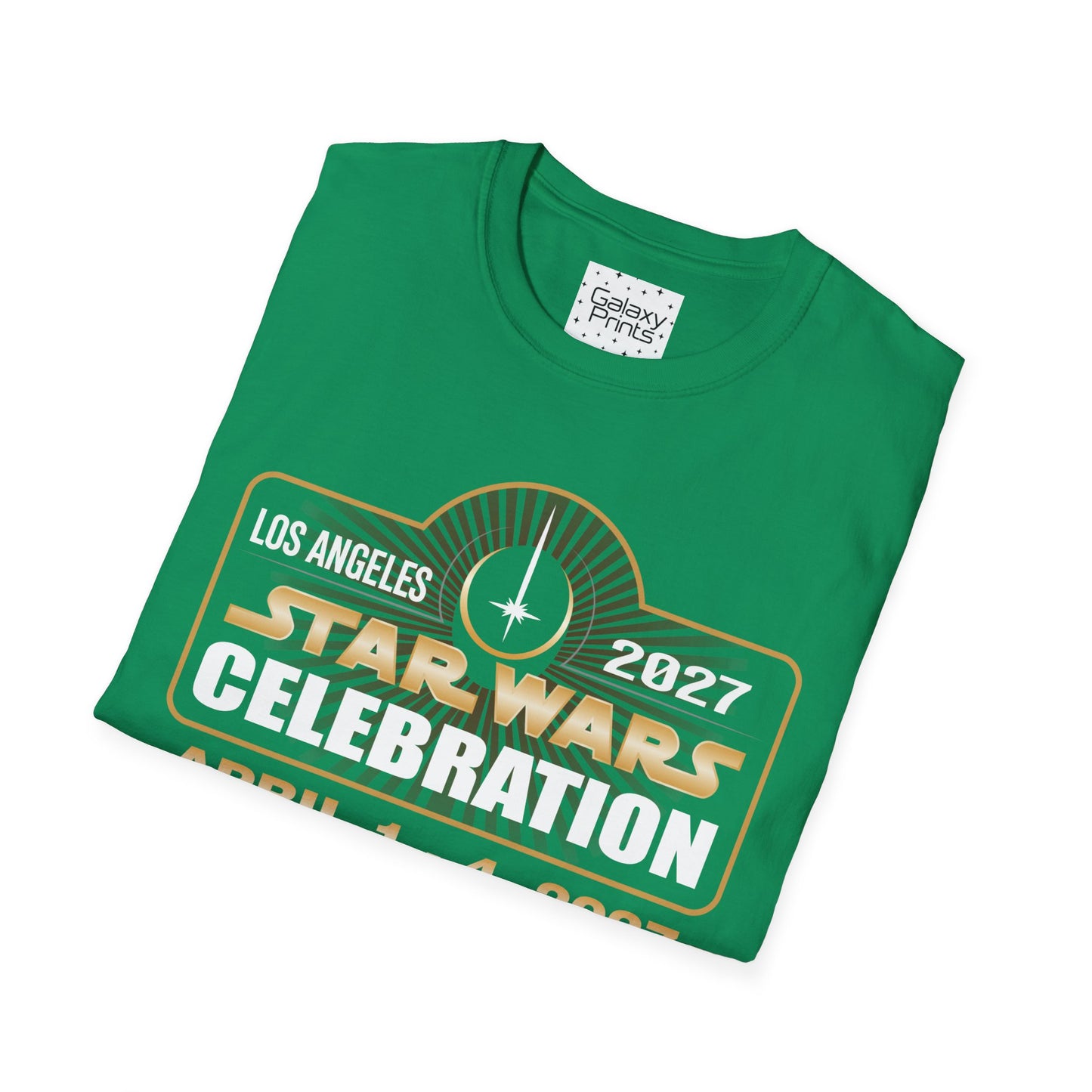 Star Wars Inspired T-Shirt - 'STAR WARS CELEBRATION April 1-4, 2027 in Los Angeles CA' Graphic Tee