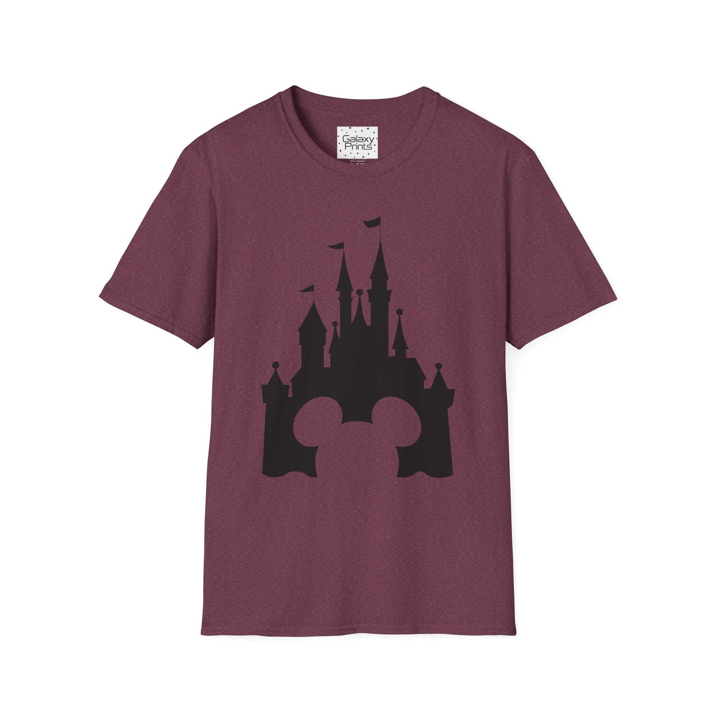 Unisex T-Shirt - DISNEY Inspired - 'Mickey Ears with Castle background'