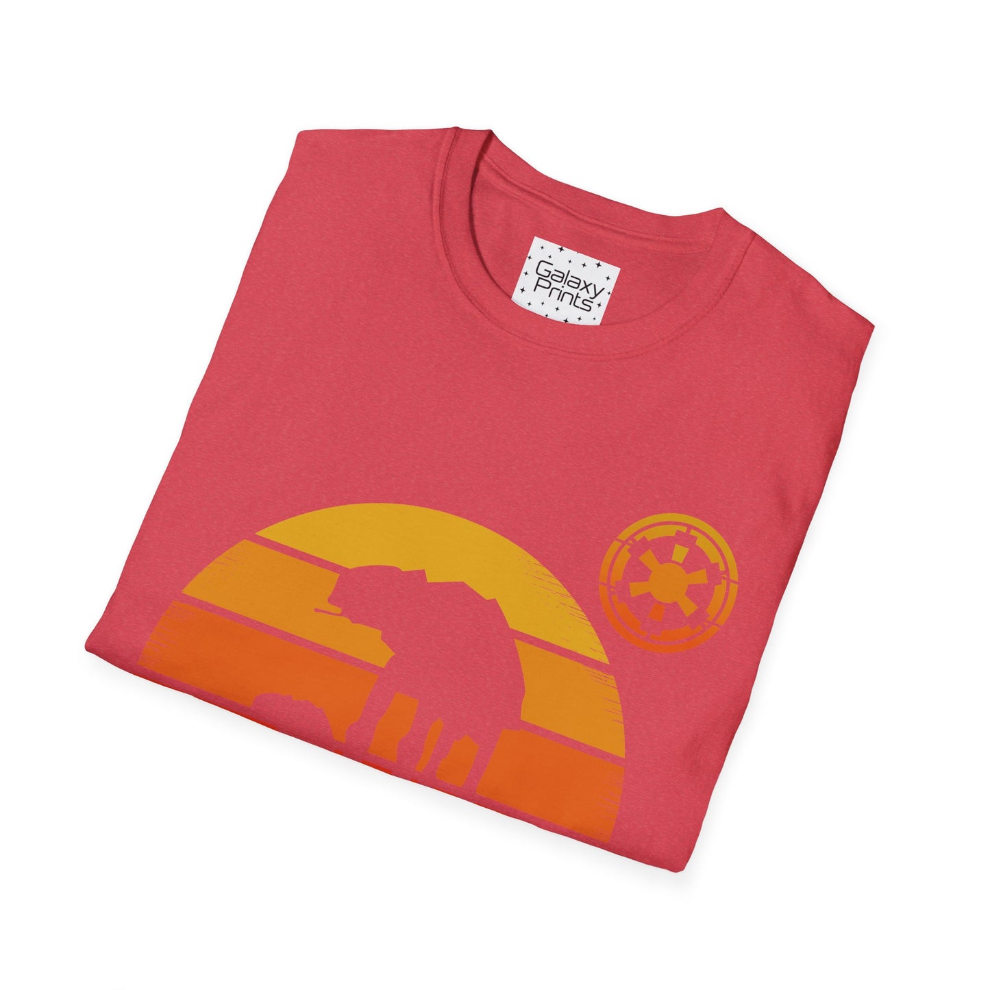 Star Wars Inspired Unisex T-Shirt - 'AT-AT Walker Sunset' Graphic Tee