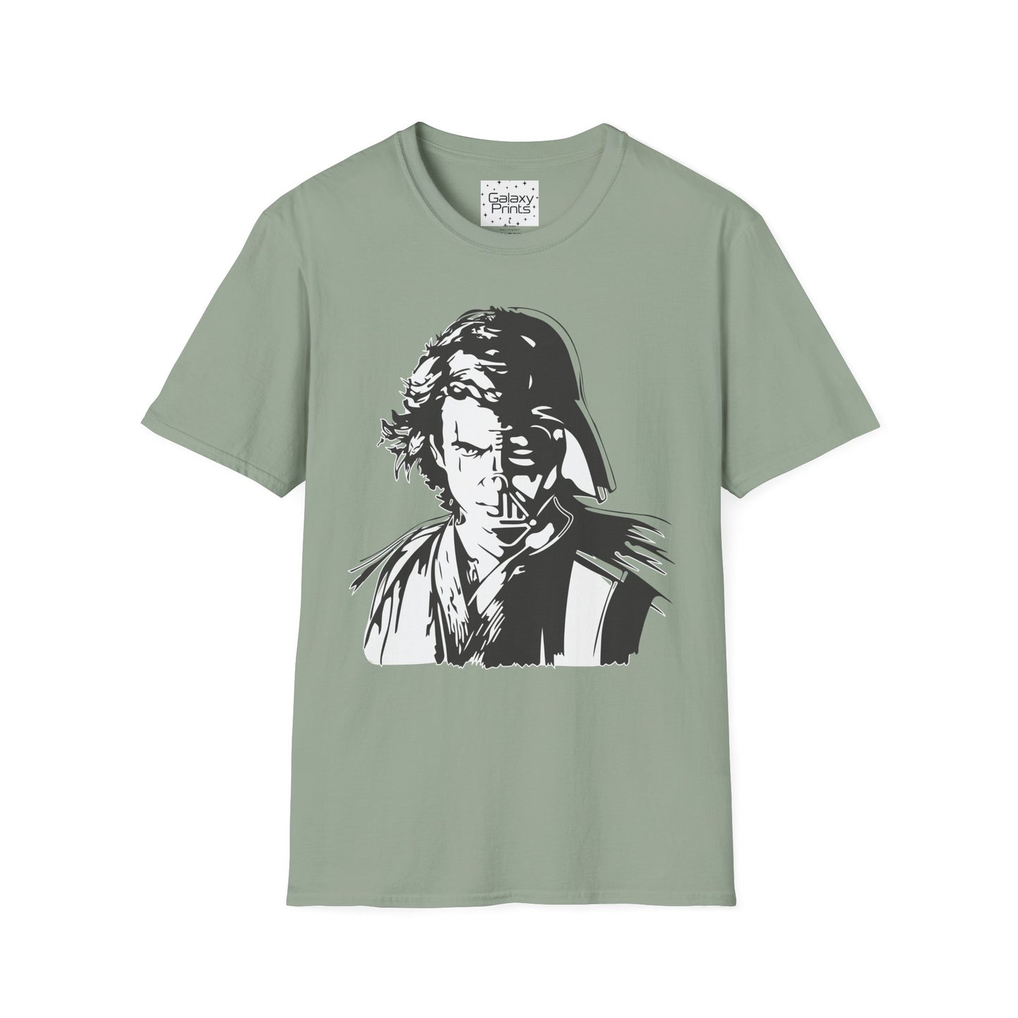 Star Wars Unisex T-Shirt - 'Aiken and Darth Struggle' Graphic Tee