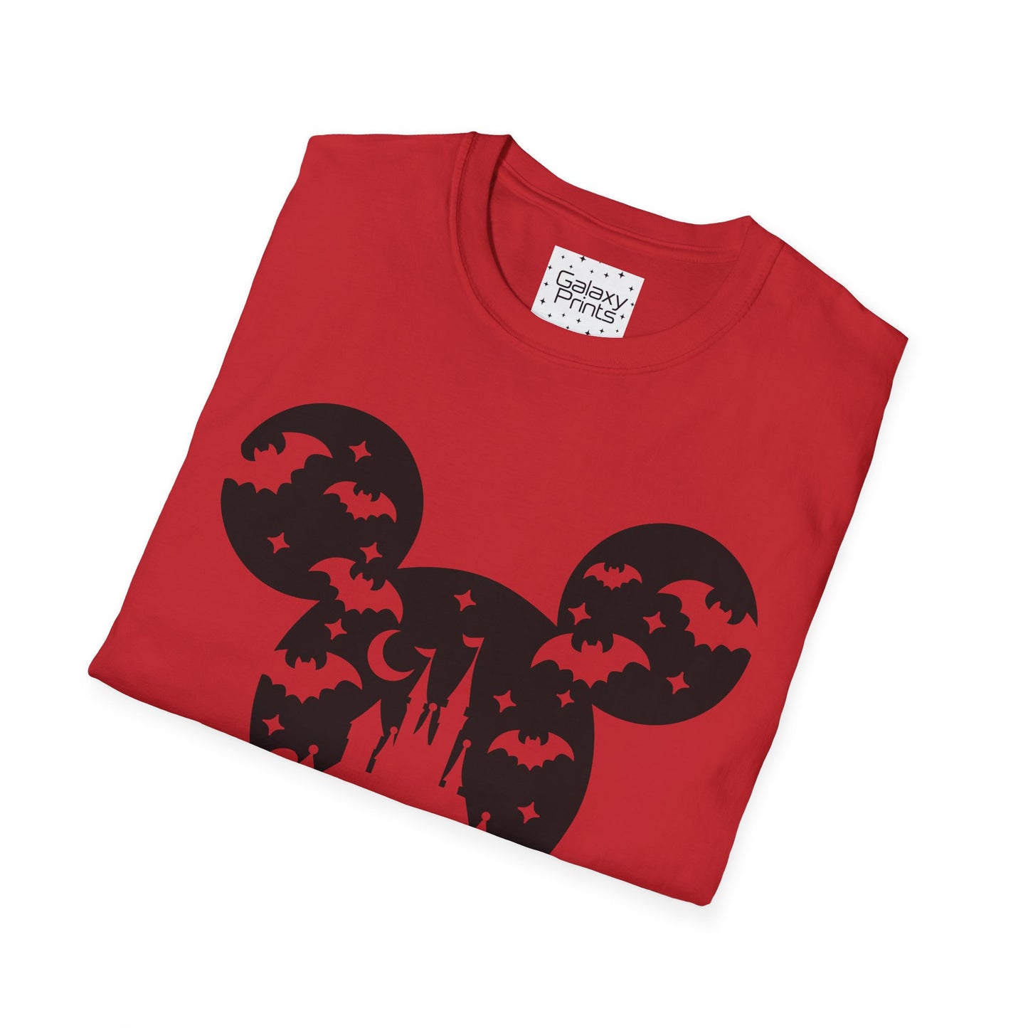 Unisex T-Shirt - DISNEY Inspired - 'Mickey Head with Castle for Halloween'