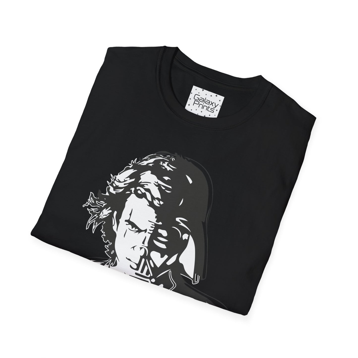 Star Wars Unisex T-Shirt - 'Aiken and Darth Struggle' Graphic Tee