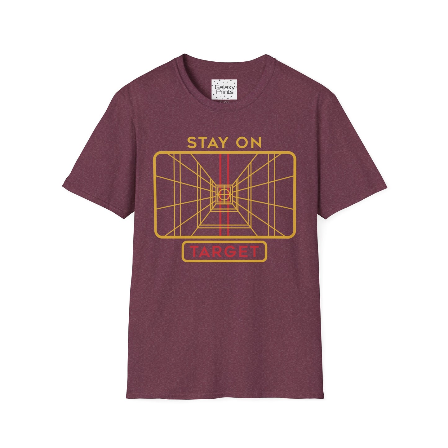 Star Wars Inspired Unisex T-Shirt - 'Stay On Target Video Game Action Screen' Graphic Tee