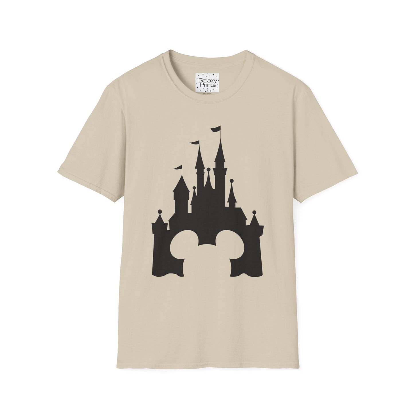 Unisex T-Shirt - DISNEY Inspired - 'Mickey Ears with Castle background'