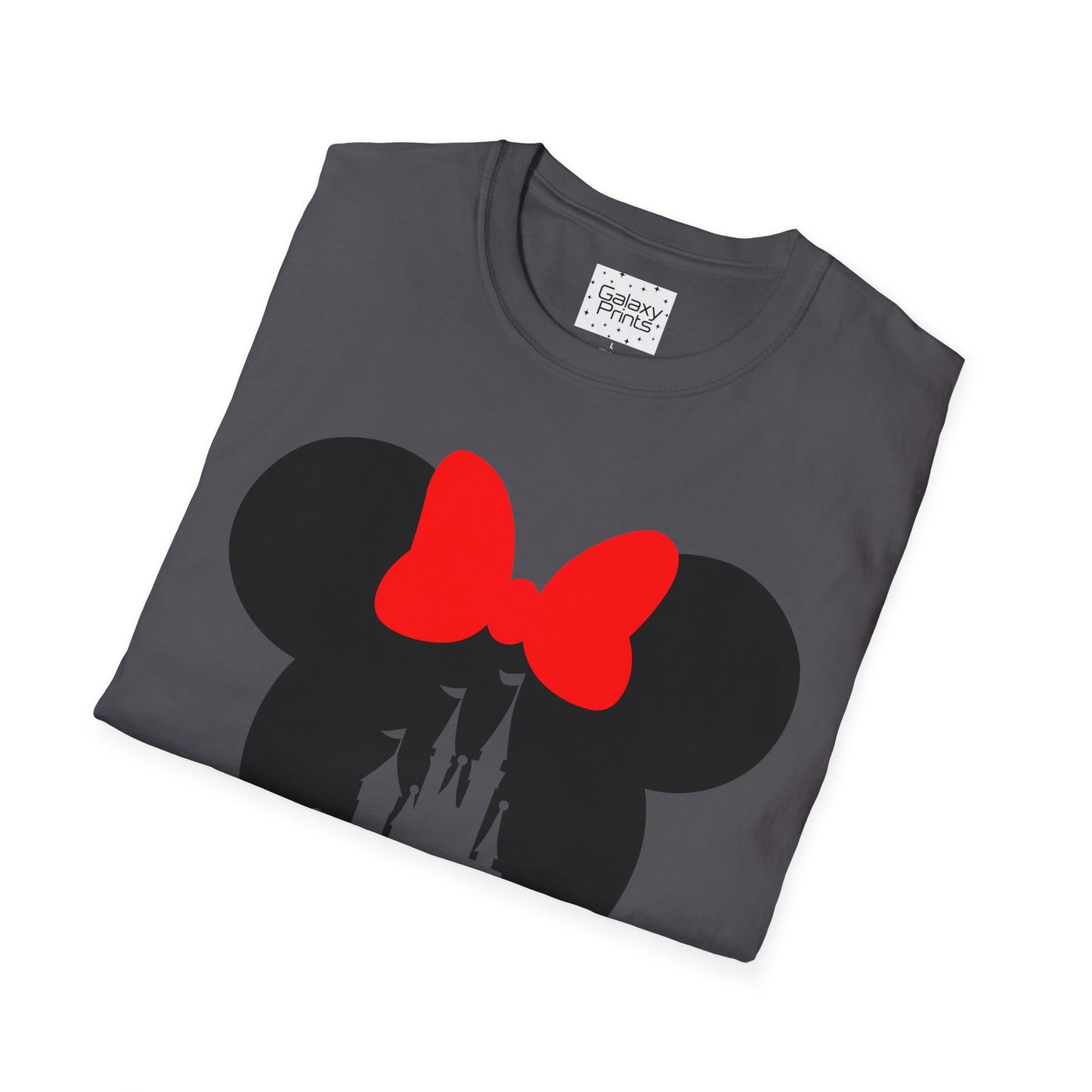 Unisex T-Shirt - DISNEY Inspired - 'Minnie Head with Castle'