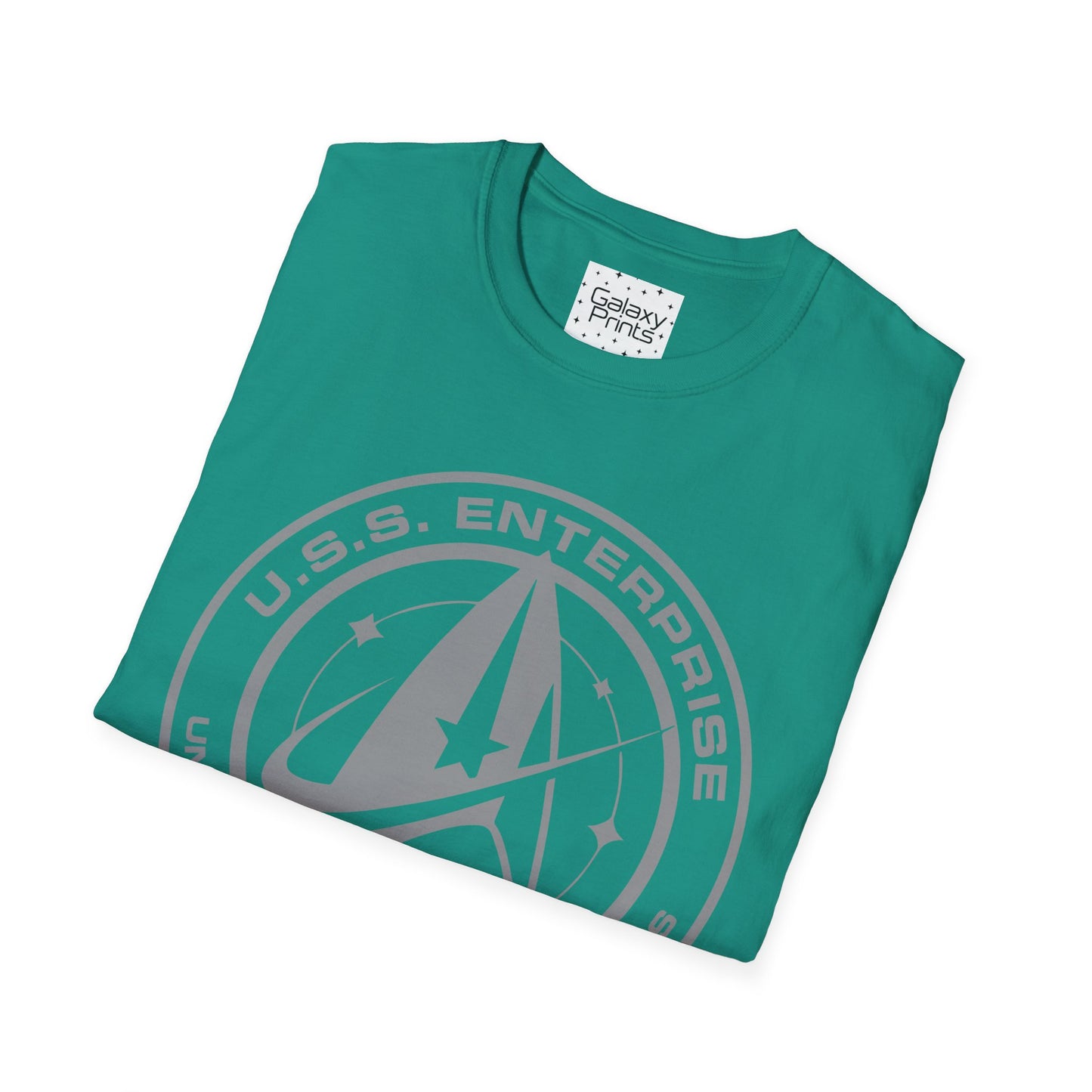 Unisex T-Shirt - POP Culture - 'From STAR TREK the TV & Movie HIT Franchises - U.S.S. Enterprise Flight Patch'