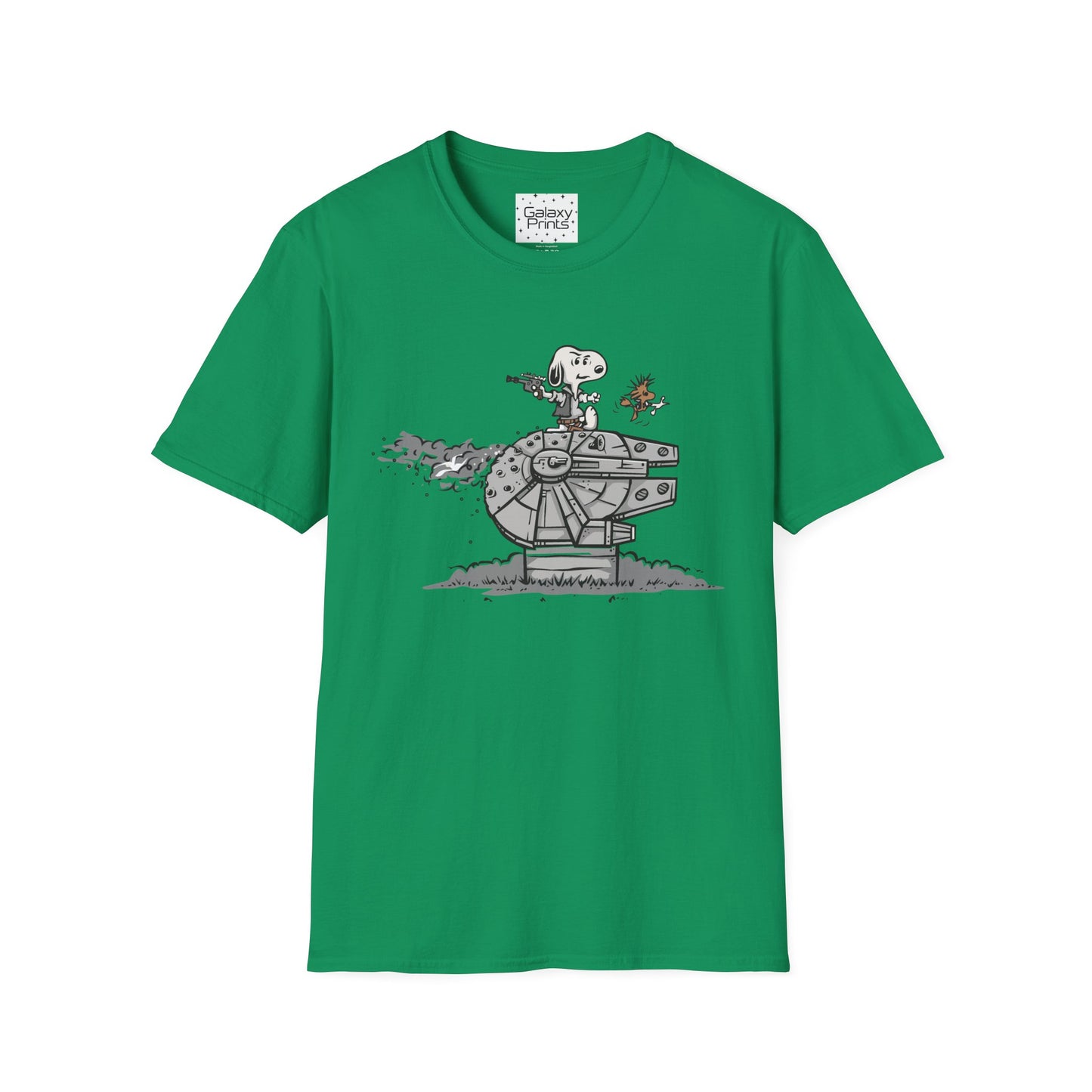 PEANUTS Star Wars Inspired Unisex T-Shirt - Snoopy as HAN SOLO