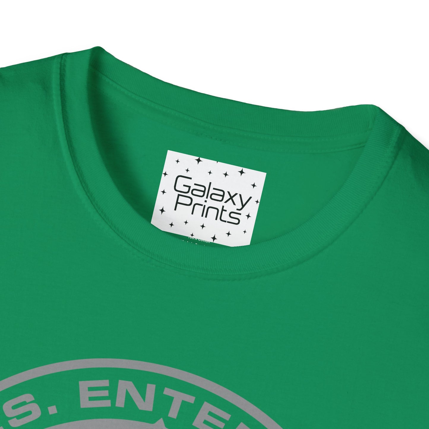 Unisex T-Shirt - POP Culture - 'From STAR TREK the TV & Movie HIT Franchises - U.S.S. Enterprise Flight Patch'
