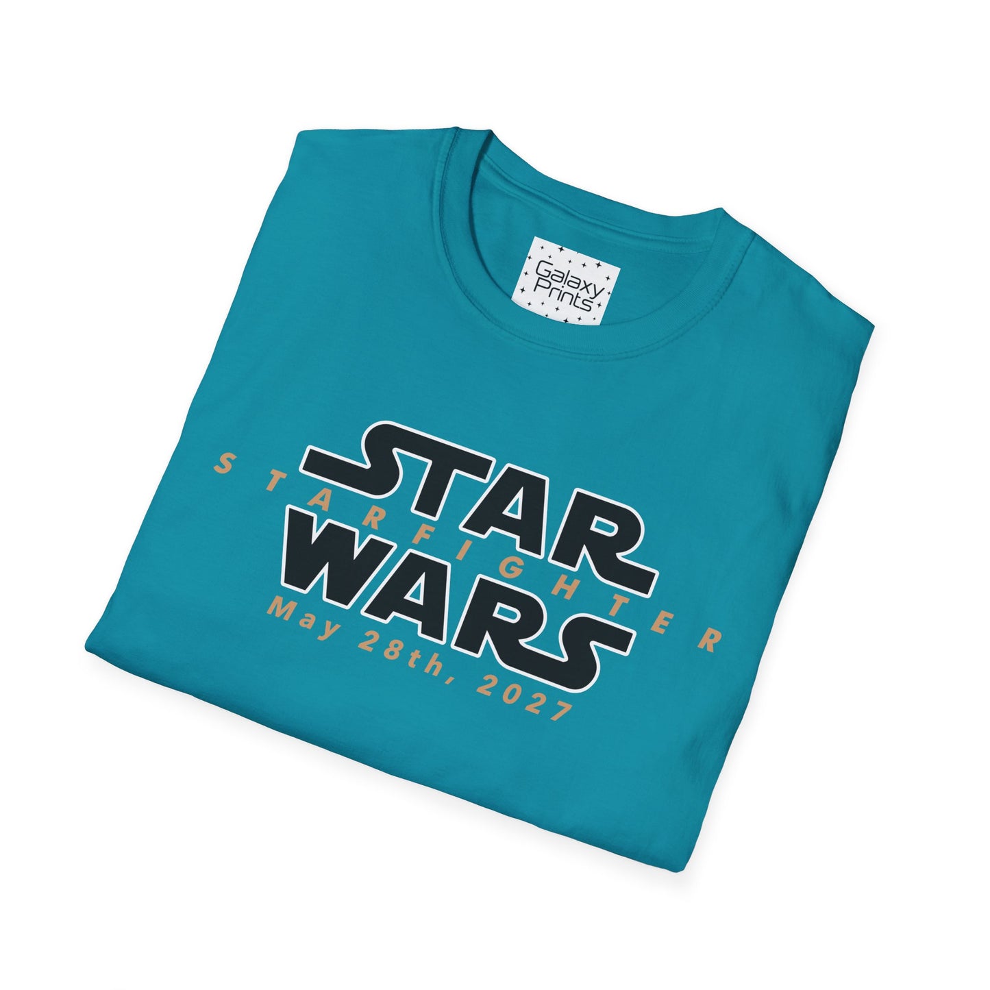 Inspired by Star Wars Starfighter Unisex T-Shirt - Movie Coming Out May 28th, 2027 (w/ movie release date)