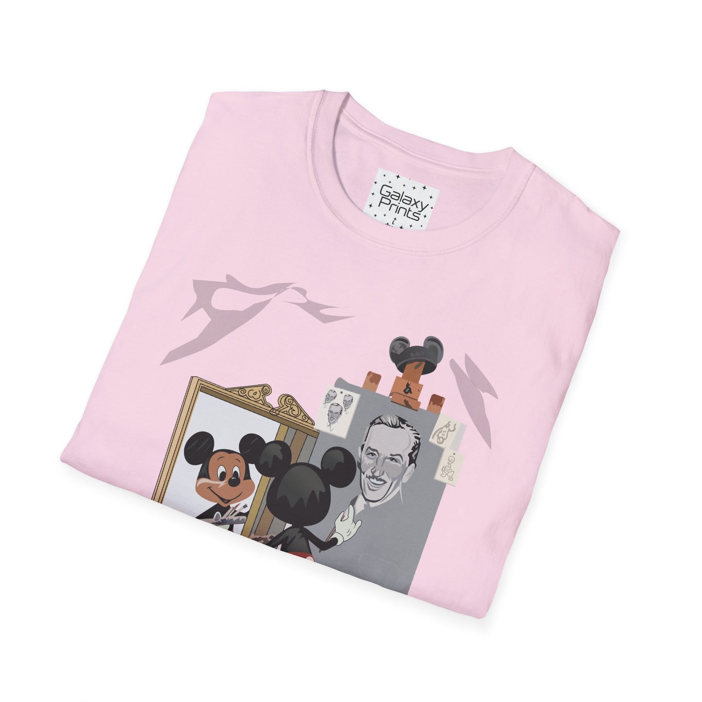 Unisex T-Shirt - DISNEY Inspired - 'Mickey Painting Walt'