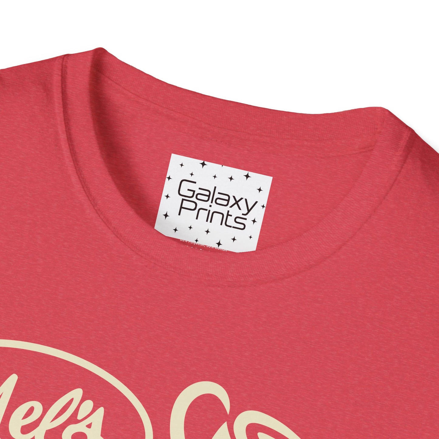 Unisex T-Shirt - POP Culture - 'Mel's Diner Phoenix, AX from the Sitcom Alice - Kiss my grits Mel'