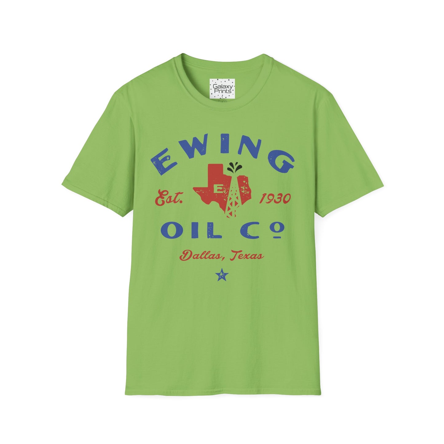 Unisex T-Shirt - POP Culture - 'EWING OIL Co from the Hit TV Show DALLAS'