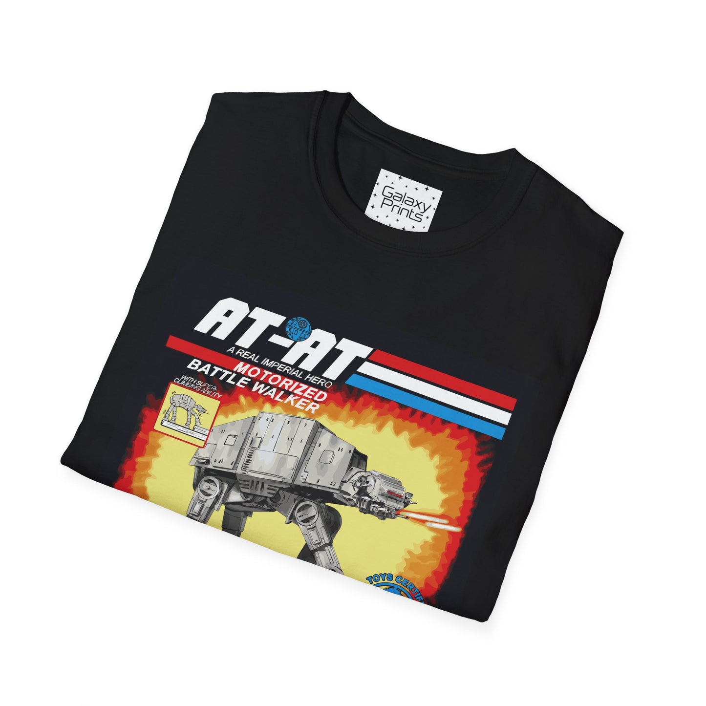 Star Wars AT-AT Walker Toy Box Retro Graphic Unisex Softstyle T-Shirt
