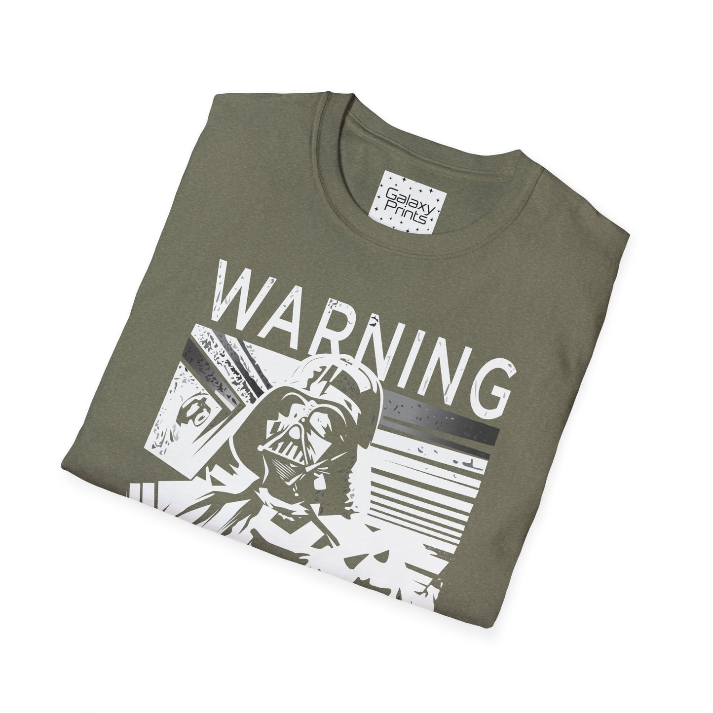 Star Wars Inspired Unisex T-Shirt - 'Choking Hazzard WARNING' Darth Vader Graphic Tee