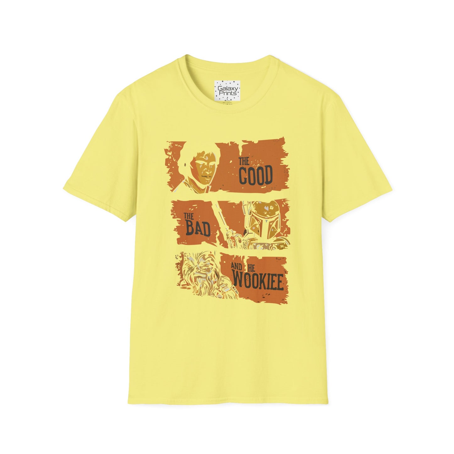 Inspired by Star Wars Unisex T-Shirt - The Good The Bad And The Wookiee