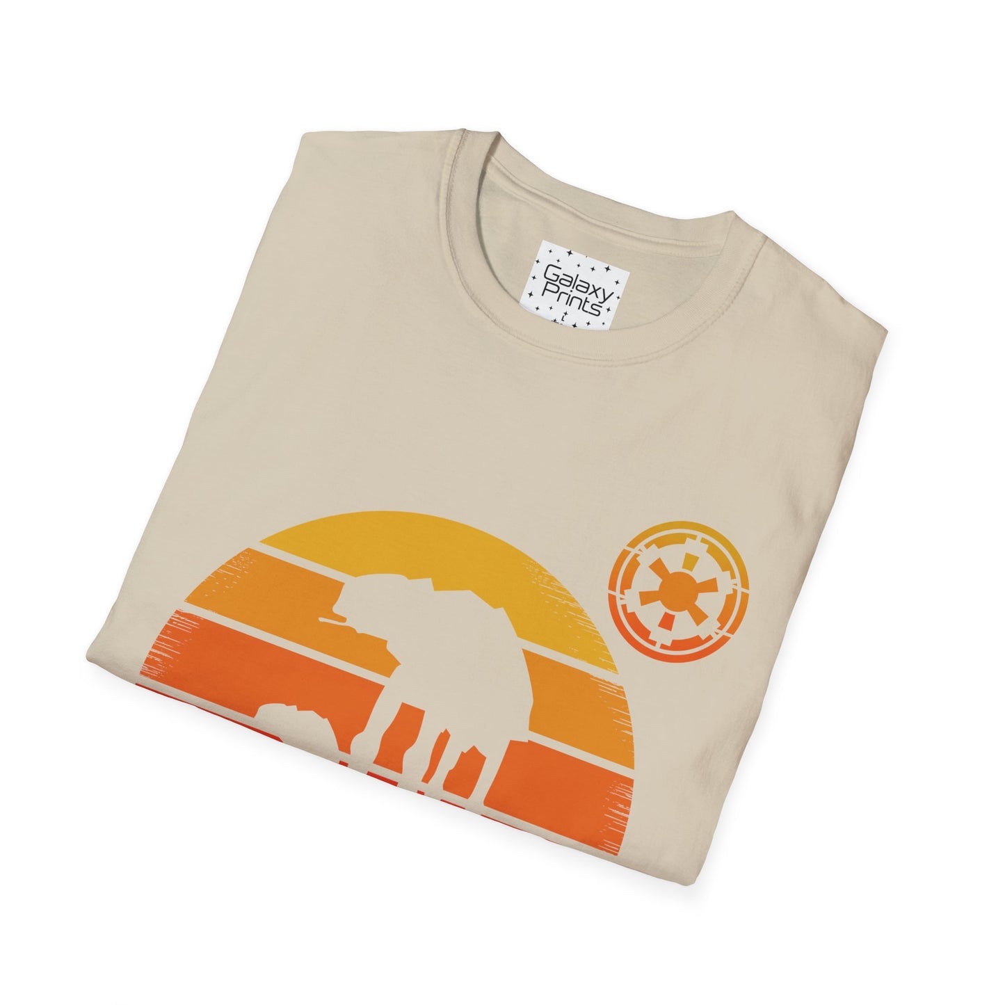 Star Wars Inspired Unisex T-Shirt - 'AT-AT Walker Sunset' Graphic Tee
