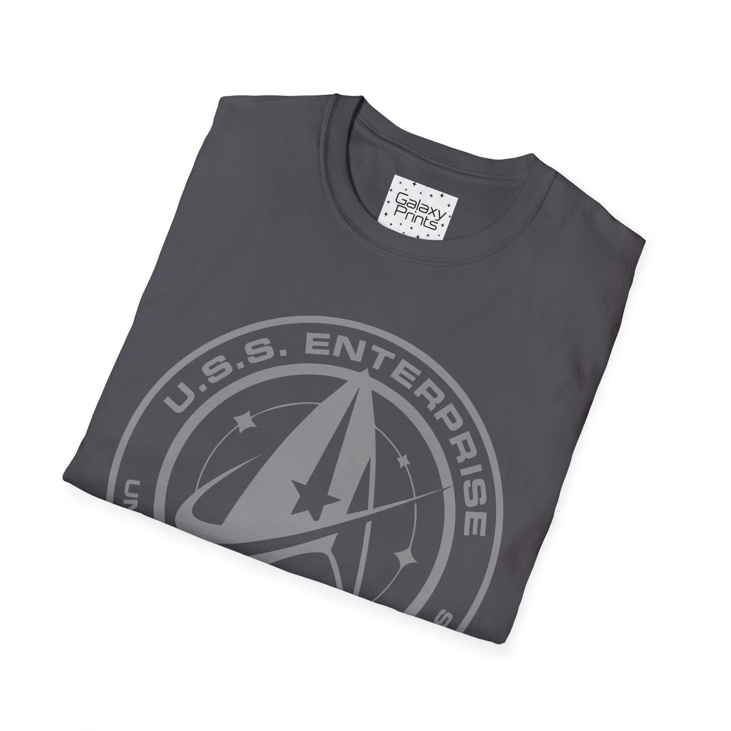 Unisex T-Shirt - POP Culture - 'From STAR TREK the TV & Movie HIT Franchises - U.S.S. Enterprise Flight Patch'