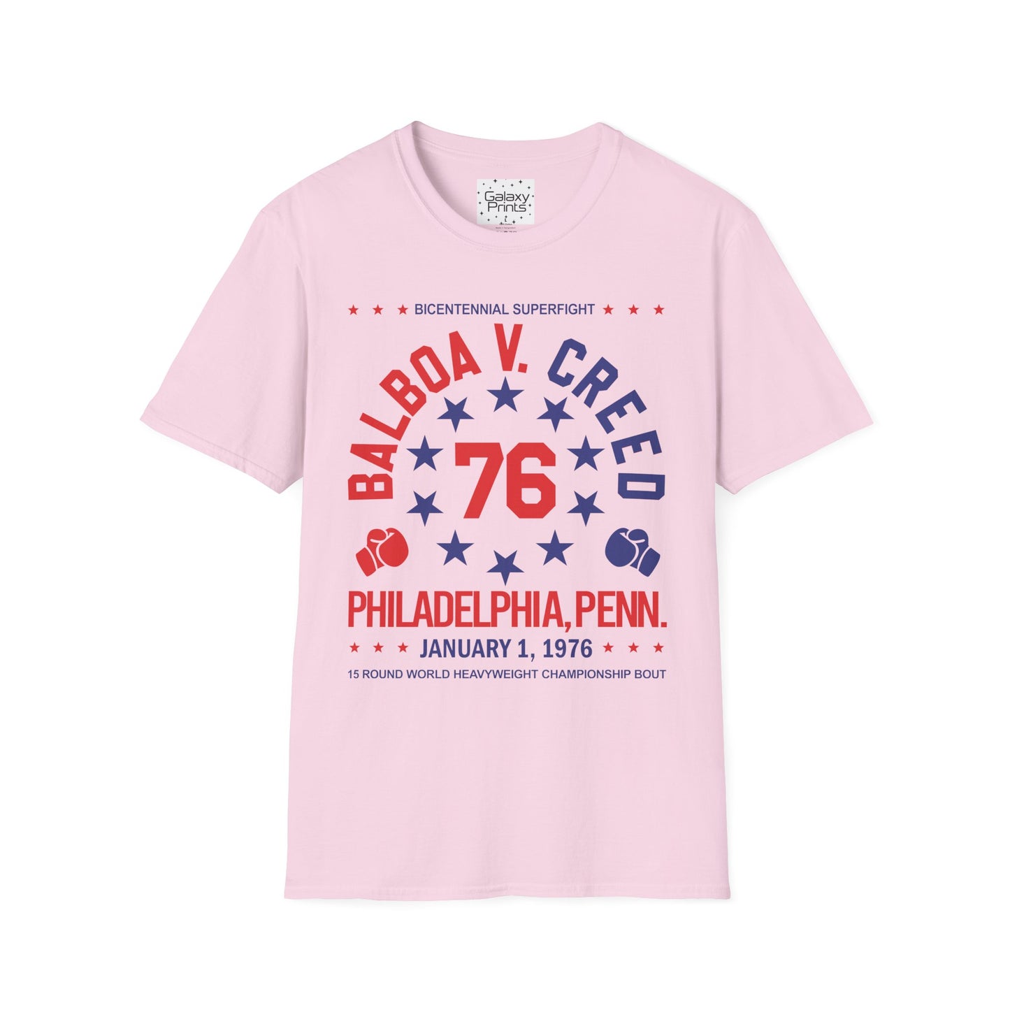 Unisex T-Shirt - POP Culture - 'From the HIT Movie ROCKY - Balboa vs. Creed 1976'