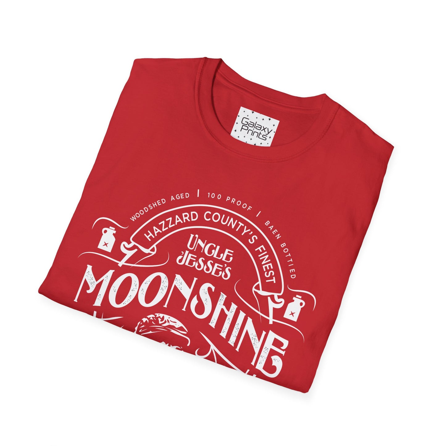 Unisex T-Shirt - POP Culture - 'From the Hit TV Show The Duke's of Hazzard - Uncle Jesse's Moonshine 1979'