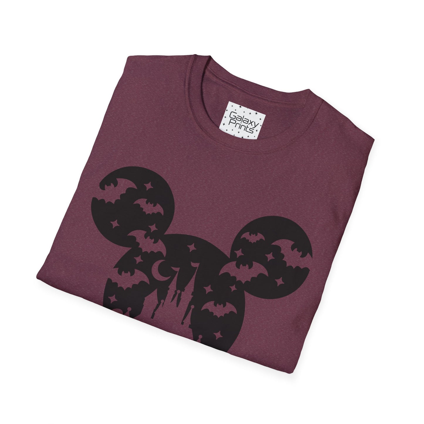 Unisex T-Shirt - DISNEY Inspired - 'Mickey Head with Castle for Halloween'