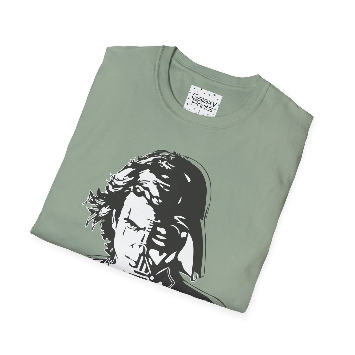 Star Wars Unisex T-Shirt - 'Aiken and Darth Struggle' Graphic Tee