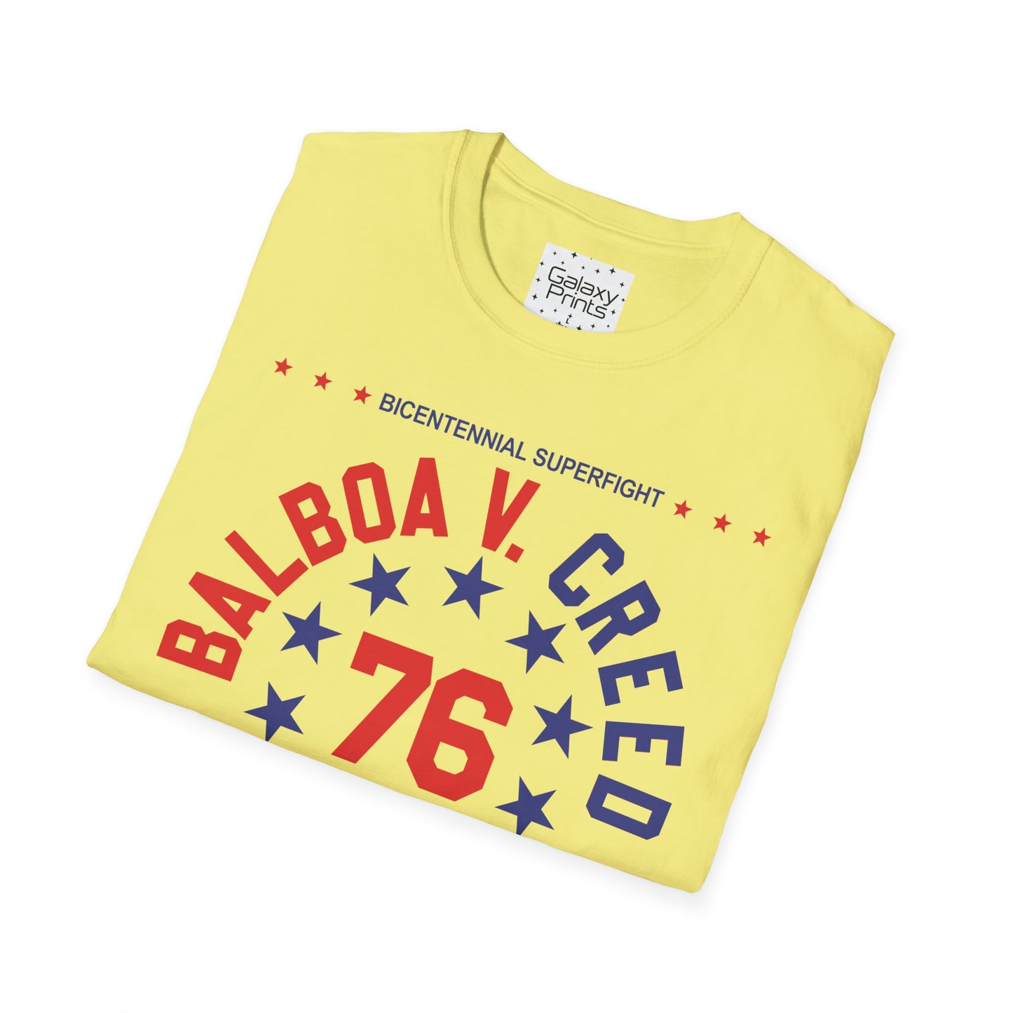 Unisex T-Shirt - POP Culture - 'From the HIT Movie ROCKY - Balboa vs. Creed 1976'