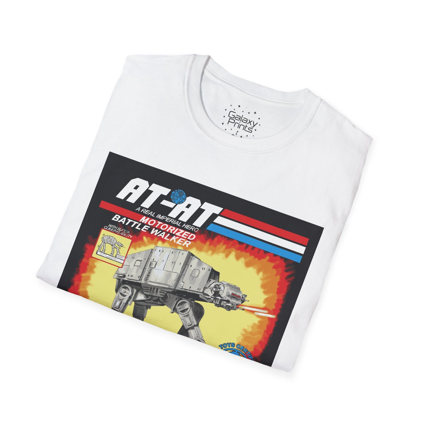 Star Wars AT-AT Walker Toy Box Retro Graphic Unisex Softstyle T-Shirt