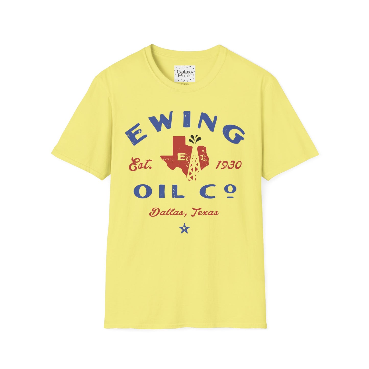 Unisex T-Shirt - POP Culture - 'EWING OIL Co from the Hit TV Show DALLAS'