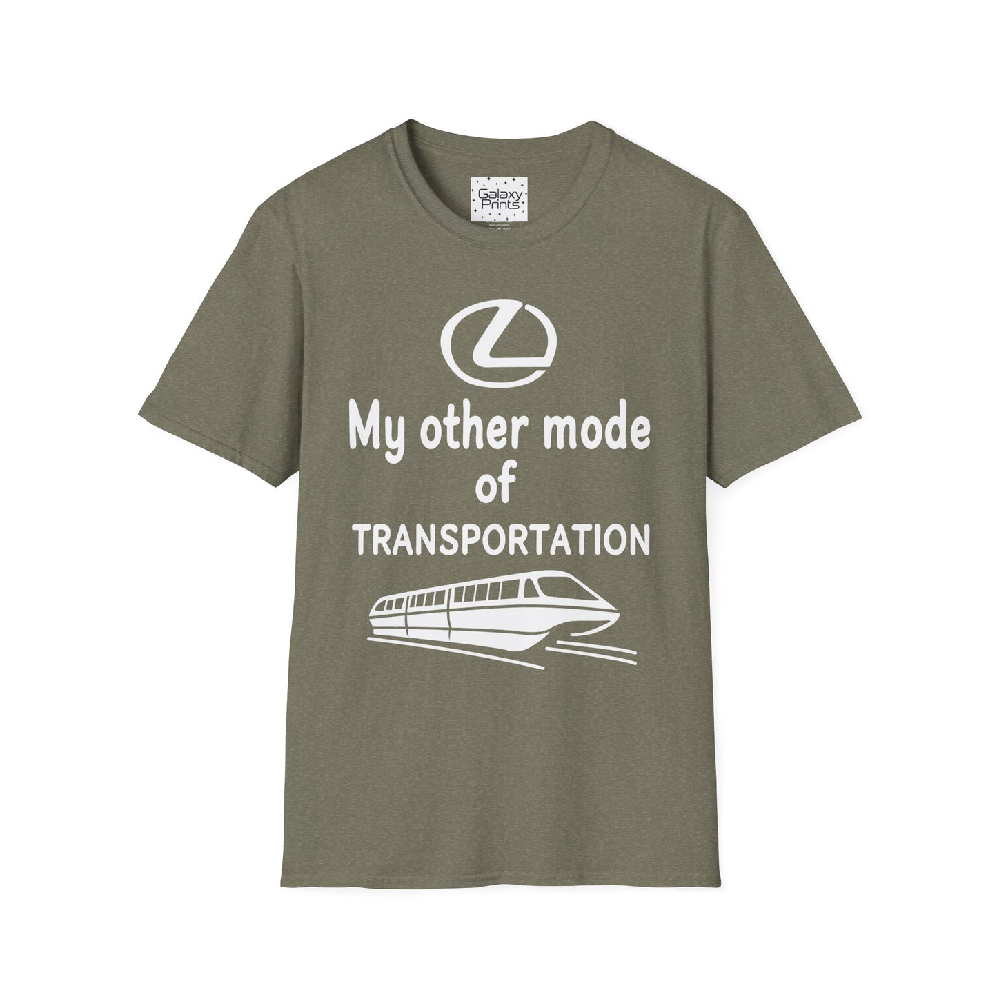 Unisex T-Shirt - DISNEY Inspired - 'Monorail - My other mode of Transportation - Lexus'