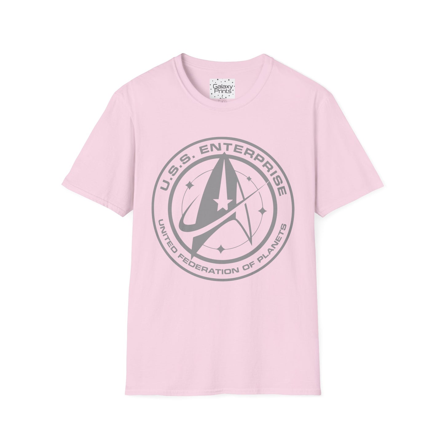 Unisex T-Shirt - POP Culture - 'From STAR TREK the TV & Movie HIT Franchises - U.S.S. Enterprise Flight Patch'