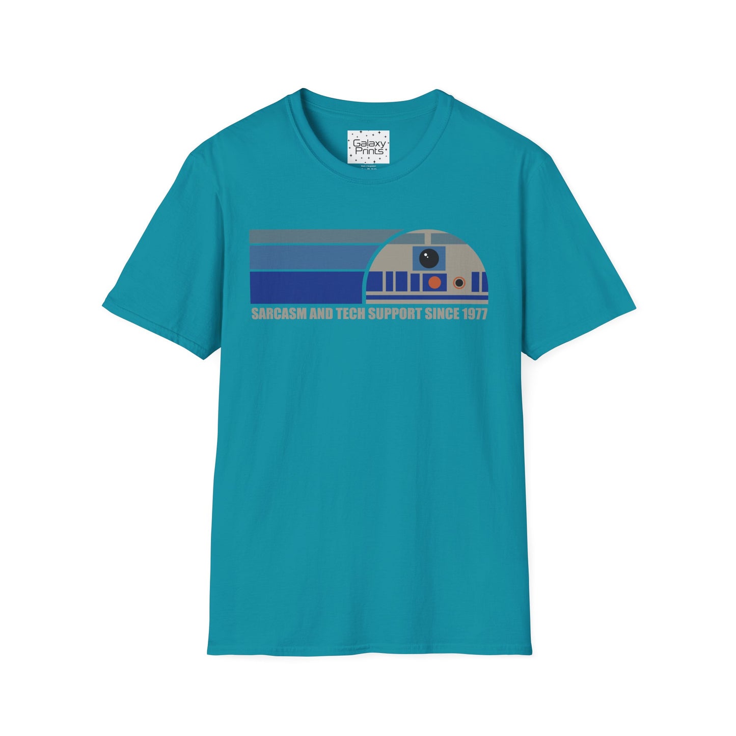 Star Wars Inspired Unisex T-Shirt - 'Sarcasm and Tech Support Since 1977' Graphic Tee