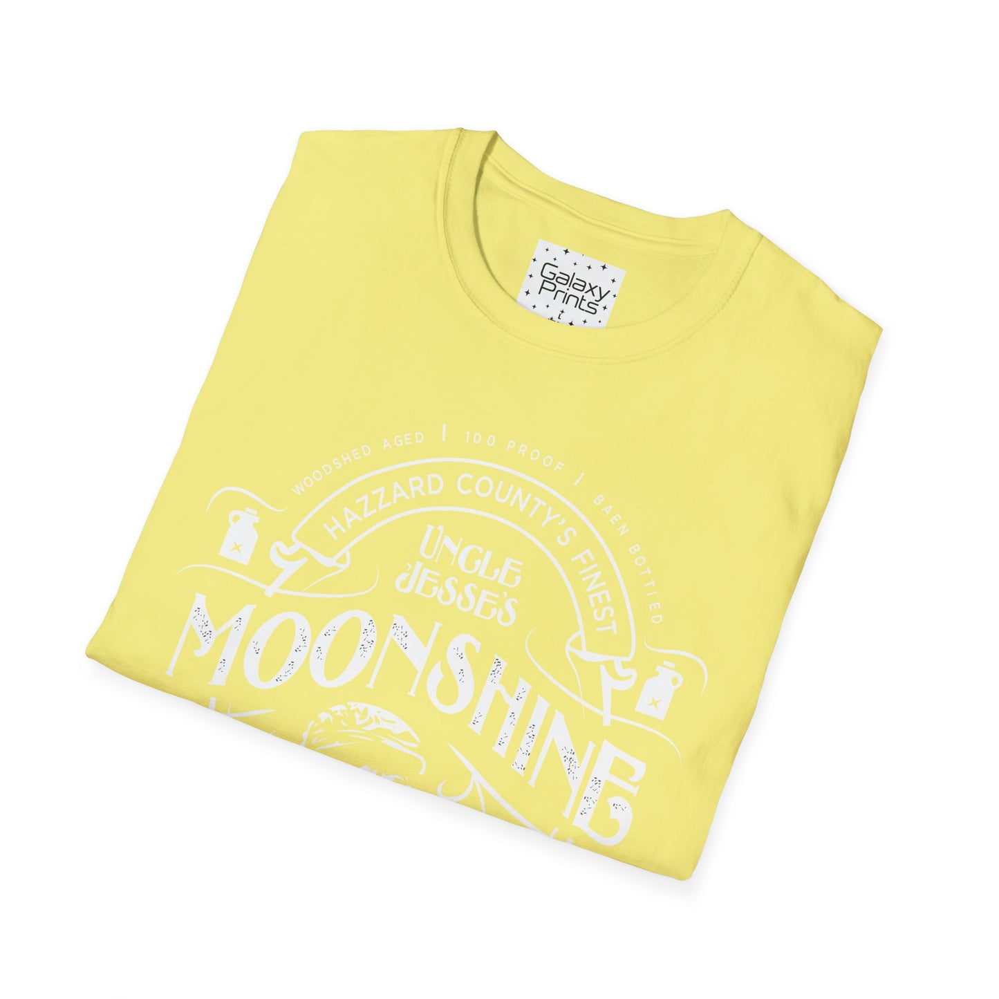 Unisex T-Shirt - POP Culture - 'From the Hit TV Show The Duke's of Hazzard - Uncle Jesse's Moonshine 1979'